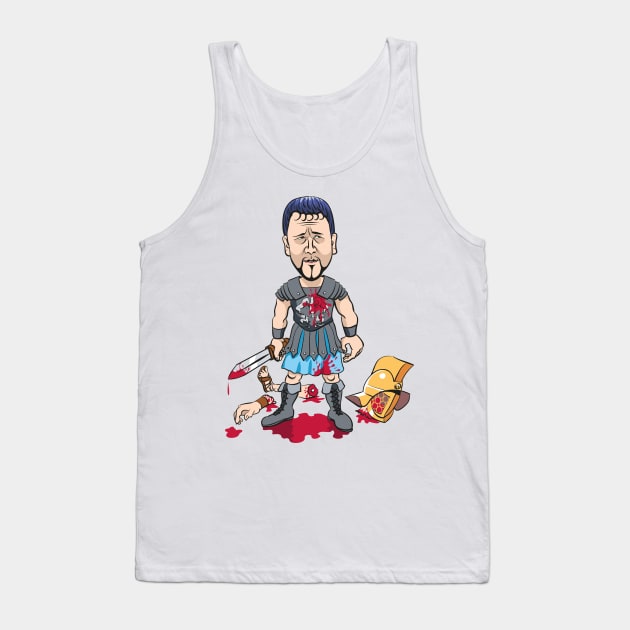 Gladiator Tank Top by WonderWebb